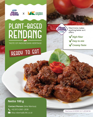 collaborate with Meatless Kingdom create Sustainable and Healthy Rendang